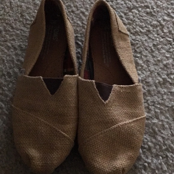 Toms burlap shoes - Picture 1 of 5
